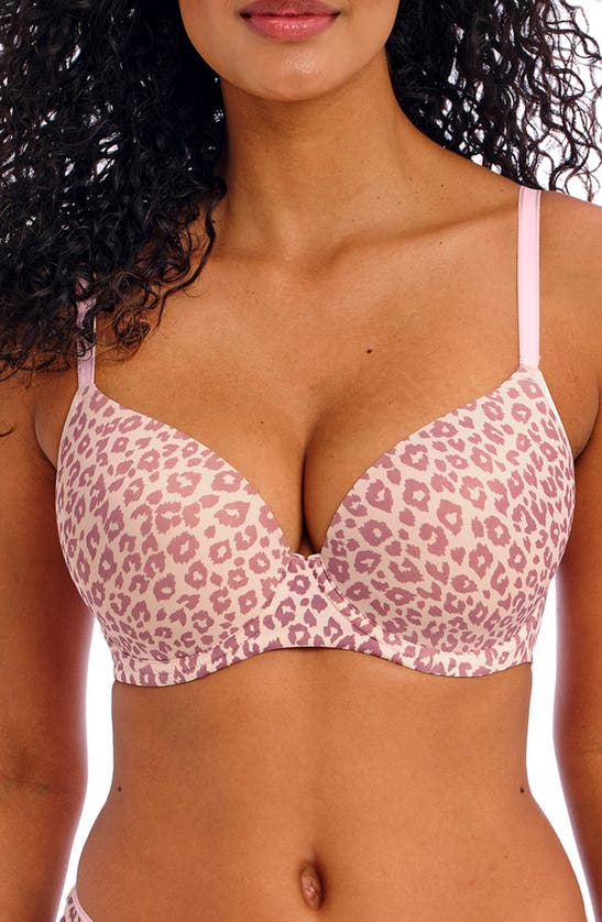 Shop Freya Undetected Underwire Convertible T-shirt Bra In Iced Mocha