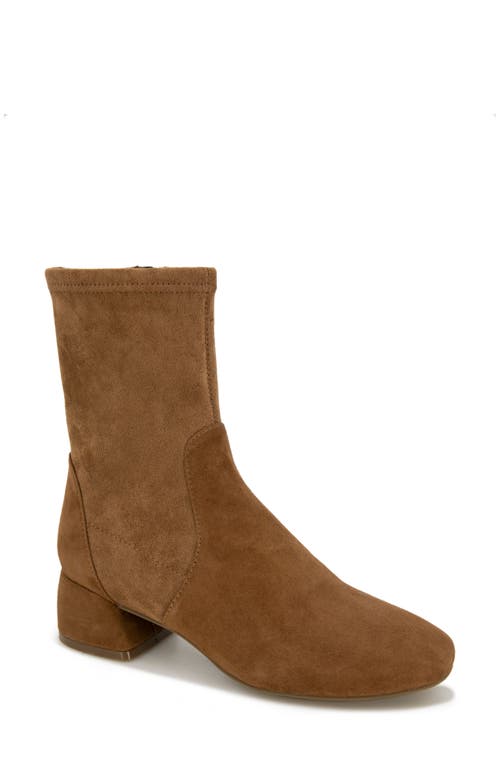 GENTLE SOULS BY KENNETH COLE Emily Zip Bootie Cognac Suede at Nordstrom,