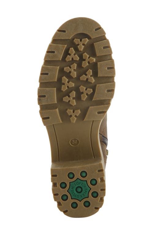 Spring Step Rockies Bootie In Dark Brown