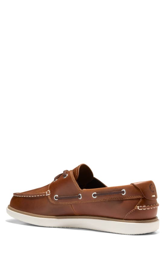 Shop Cole Haan Grandpro Windward Boat Shoe In British Tan