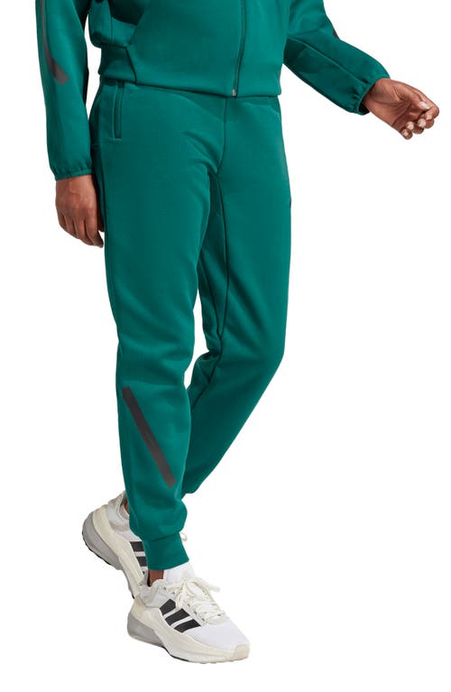 Shop Adidas Originals Adidas Z.n.e. Primeknit Training Joggers In Collegiate Green