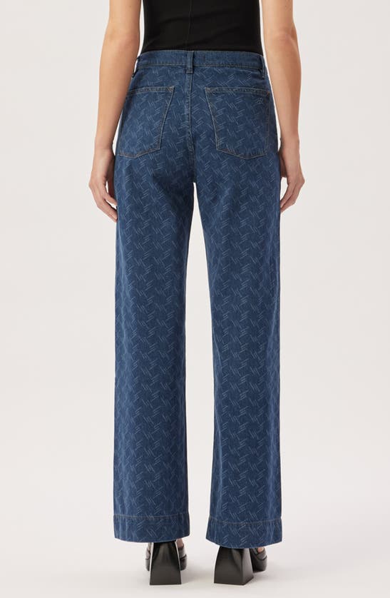 Shop Dl1961 Zoie Flare Jeans In Seacliff Laser