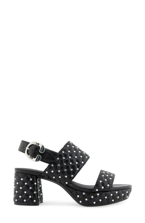 AEROSOLES AEROSOLES CAMERA CRYSTALS SLINGBACK PLATFORM SANDAL 