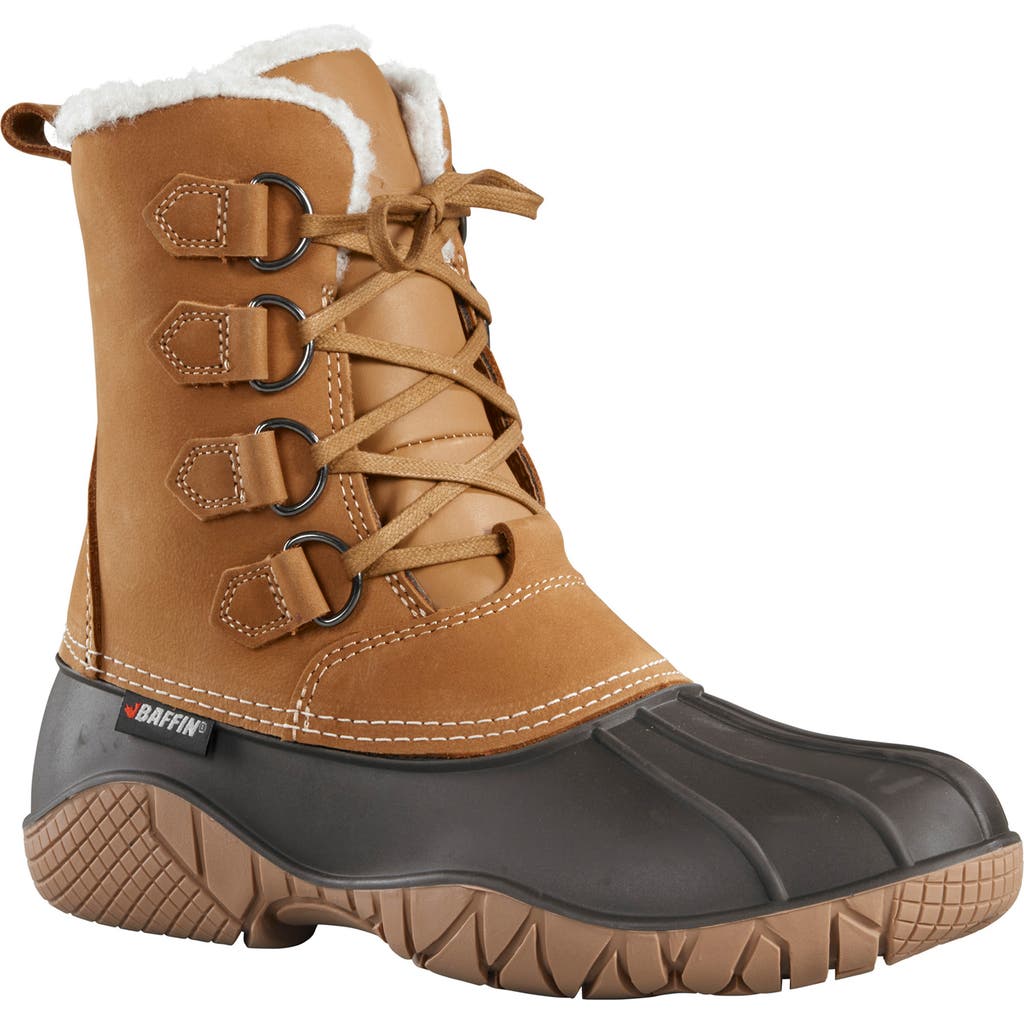 Shop Baffin Yellowknife Waterproof Snow Boot In Tan