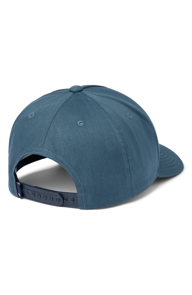 TravisMathew Change of Topic Snapback Baseball Cap, Alternate, color, Dark Teal