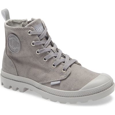 Palladium Pampa Zip Bootie, Grey