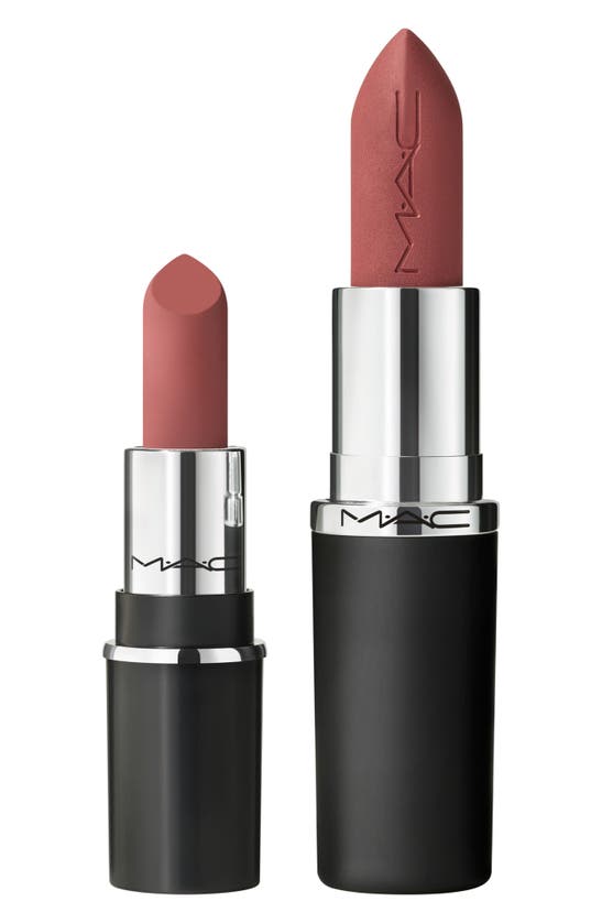 Shop Mac Cosmetics Mini M·a·cximal Matte Lipstick In Velvet Teddy