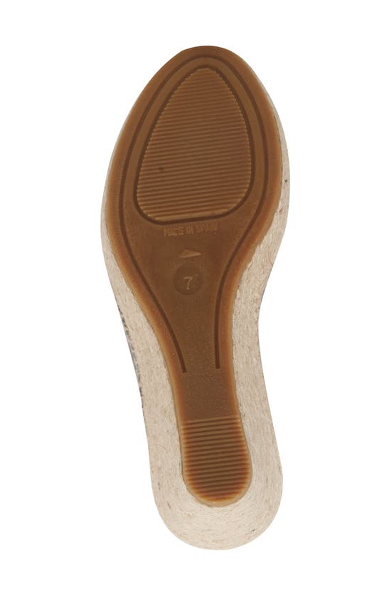 Andre Assous Catarina Espadrille Platform Wedge Sandal In Pewter