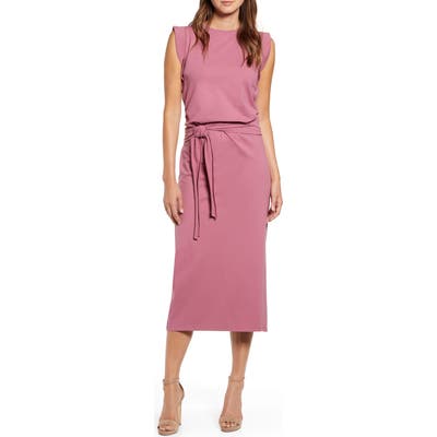 Bishop + Young French Terry Dress, Pink