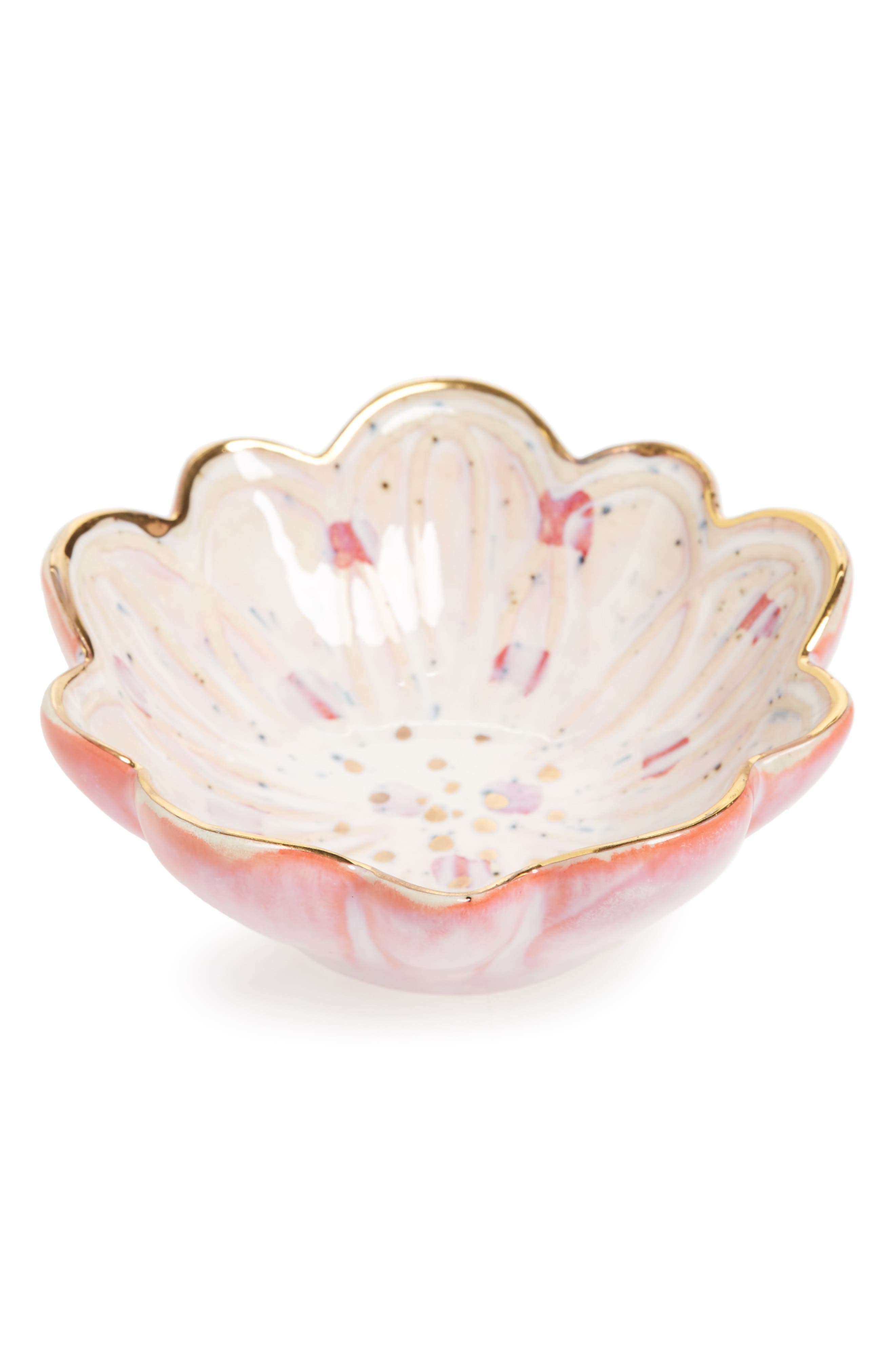 Anthropologie Flora Dahlia Trinket Dish Nordstrom