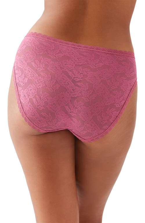 Shop Wacoal High Profile Lace High Cut Briefs In Malaga