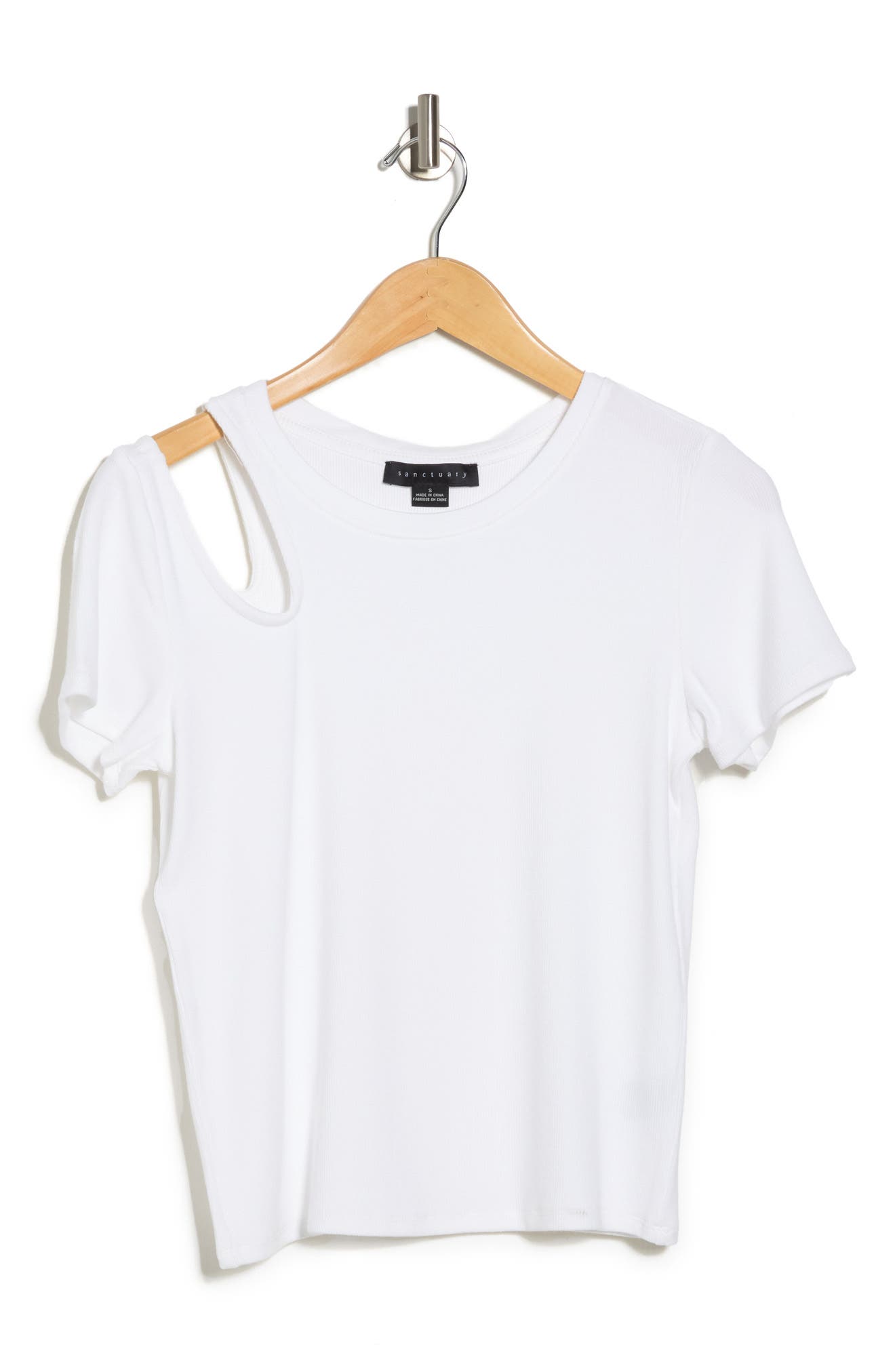 nordstrom rack burberry cutout short sleeve tee