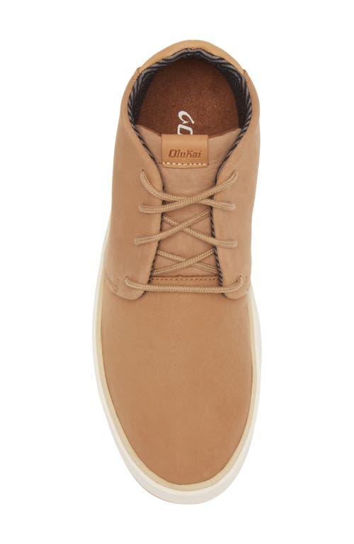 Olukai Papakū 'ili Waterproof Chukka Boot In Tan/tan