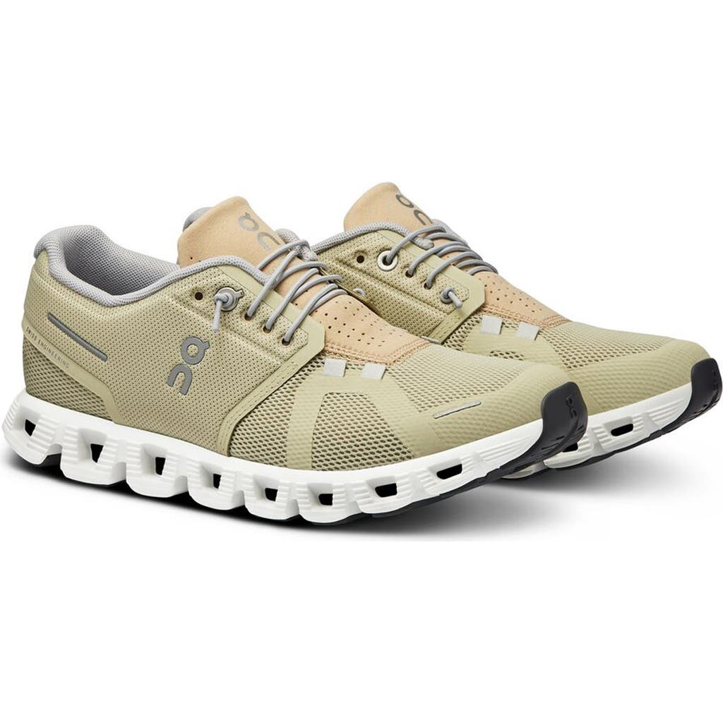 On Cloud 5 Sneaker In Haze/sand