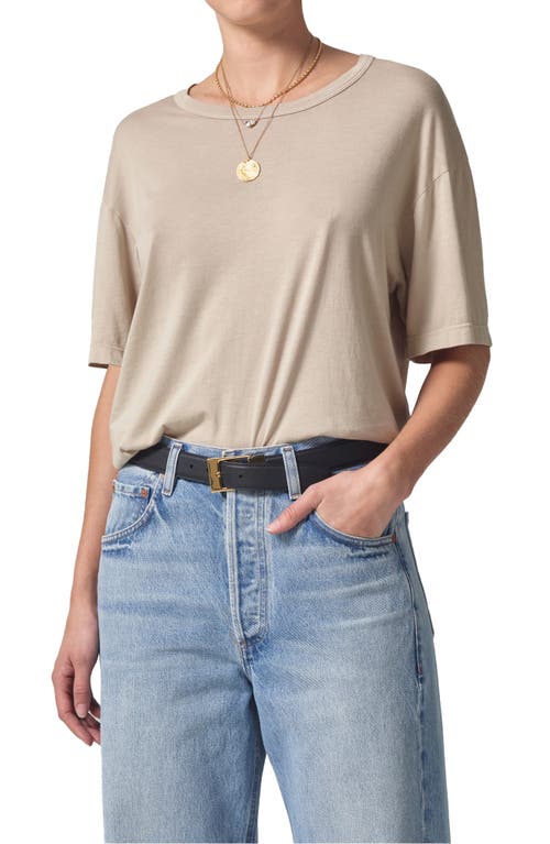Citizens Of Humanity Elisabetta Oversize T-shirt In Taos Sand