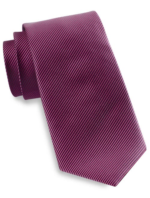Synrgy By Dxl Textured Solid Tie In Berry