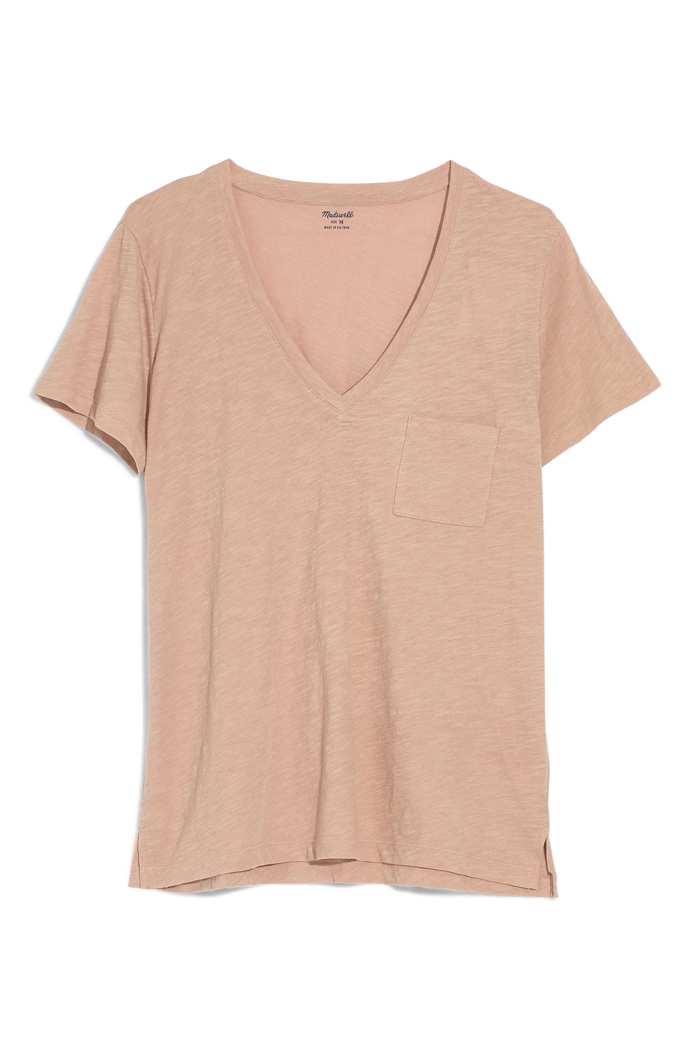 Madewell | Whisper V-Neck Pocket T-Shirt | Nordstrom Rack