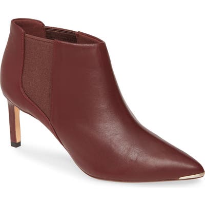 Ted Baker London Beriinl Ankle Bootie - Burgundy