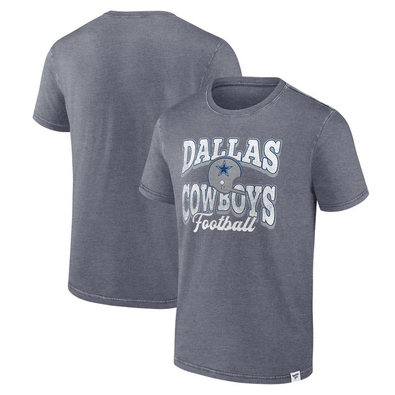 Shop Fanatics Branded Heather Navy Dallas Cowboys Force Out T-shirt