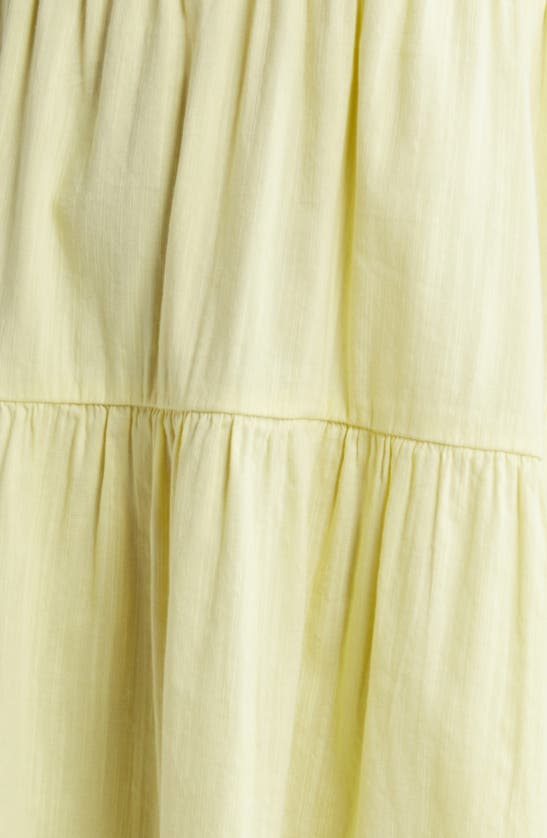 Shop Bp. Tiered Cotton Mini Sundress In Green Dawn