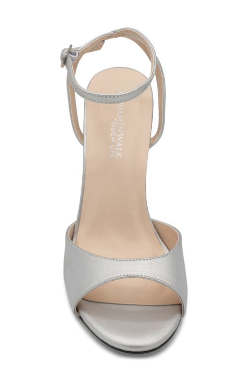 Touch Ups Quinn Ankle Strap Sandal In Silver