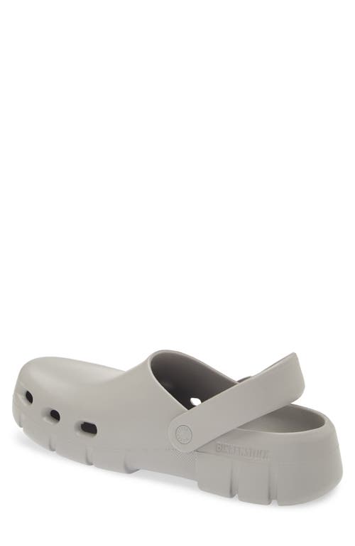 Shop Birkenstock Birki Flow Clog In Stone Coin