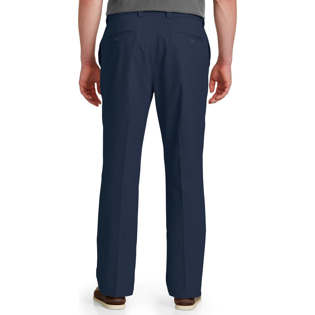 Harbor Bay Waist-relaxer Pants In New Navy