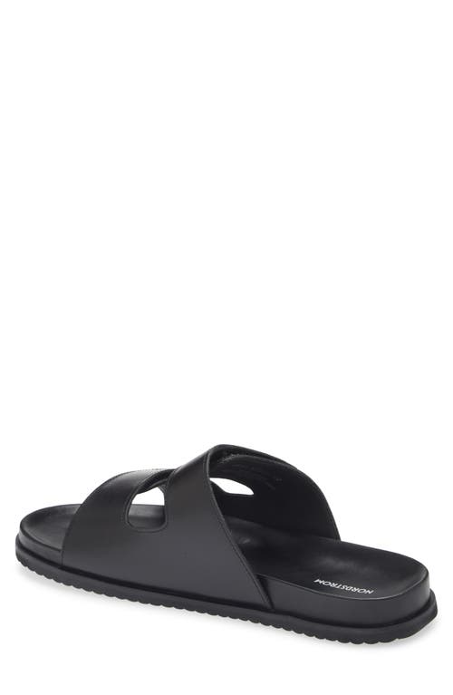 Shop Nordstrom Gianni Slide Sandal In Black