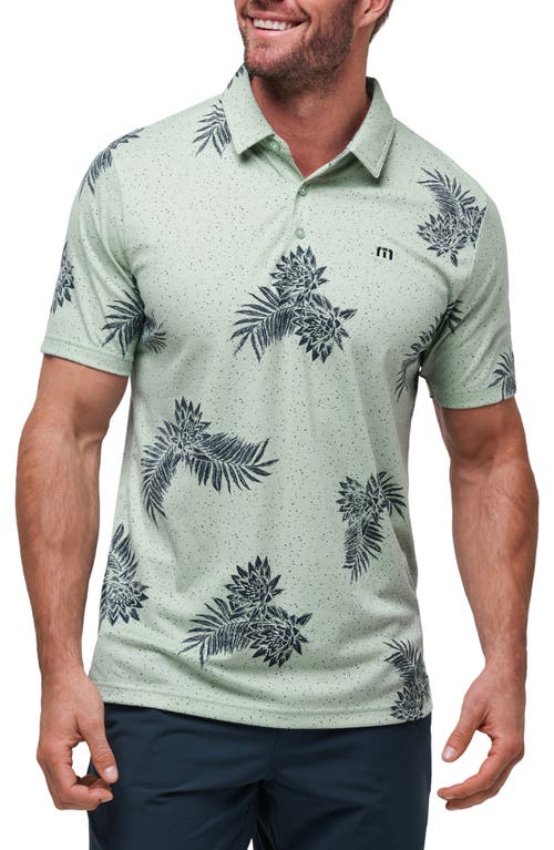 Shop Travismathew Forest Polo In Jadeite