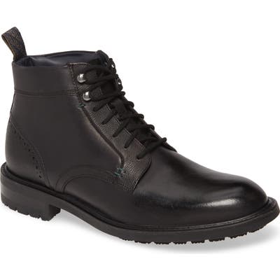 Ted Baker Wottsn Plain Toe Boot, Black