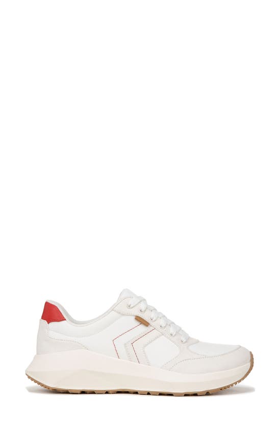 Shop Dr. Scholl's Hannah Retro Sneaker In White