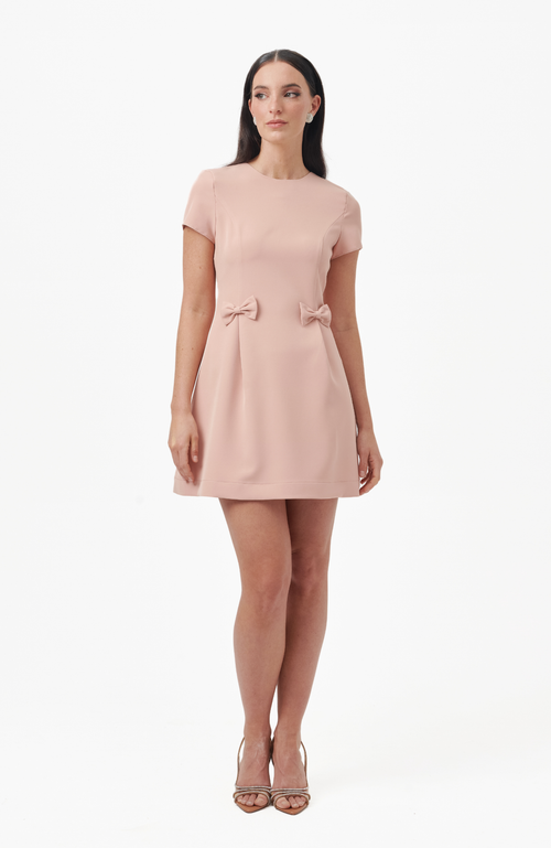 Shop Nanas Nana's Ana Mini Dress In Mauve