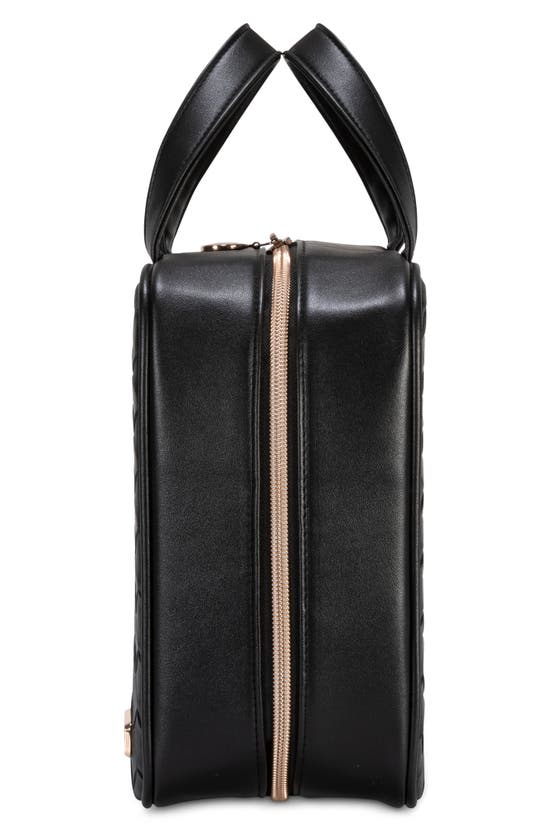 Shop Stephanie Johnson Belize Raven Martha Large Briefcase Cosmetics Case In Black