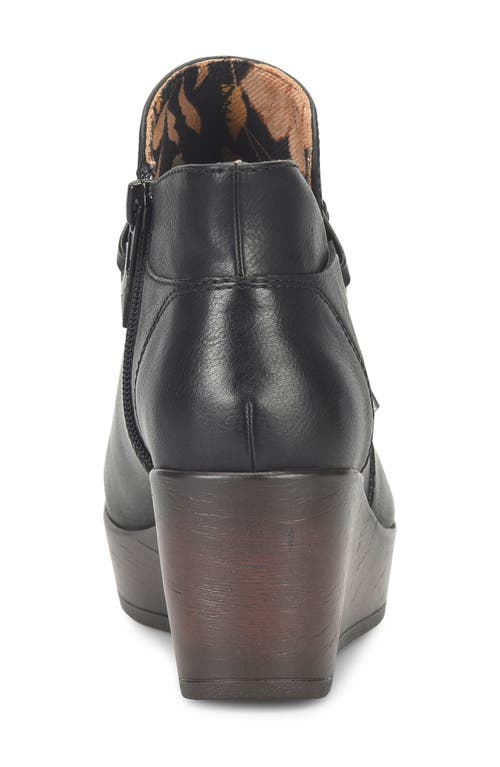 B O C By Børn Leonna Wedge Bootie In Black