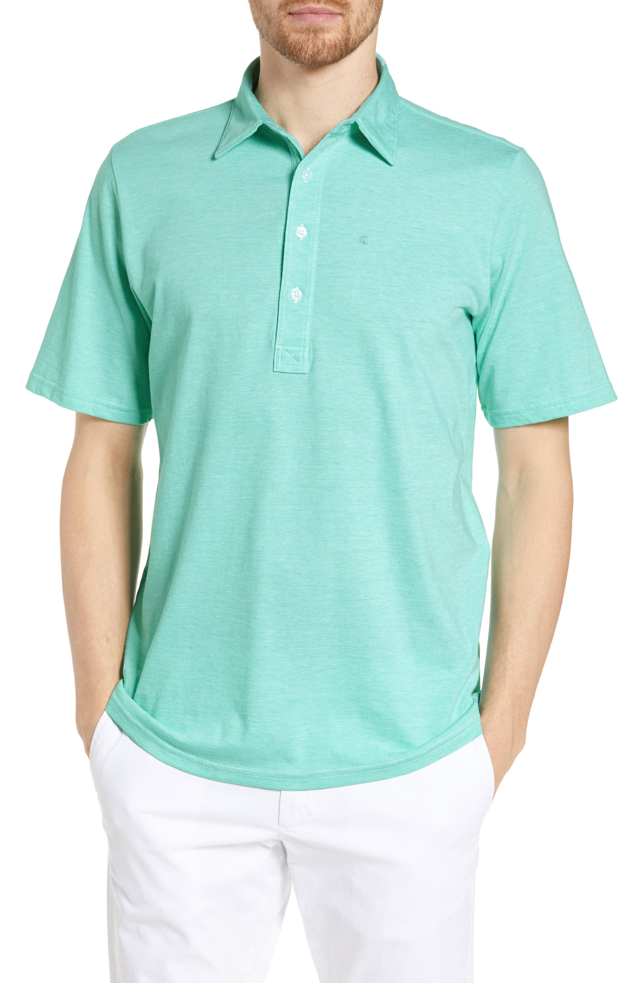 Criquet Range Regular Fit Jersey Polo, Green