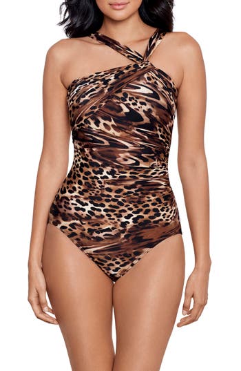 MIRACLESUIT MIRACLESUIT® OCICAT EUROPA UNDERWIRE ONE-PIECE SWIMSUIT 