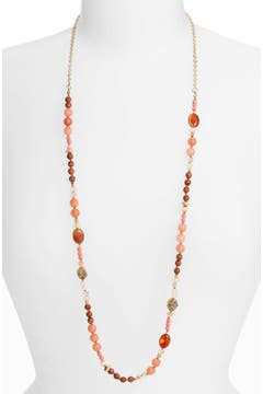 Nordstrom 'Pebbles' Long Beaded Necklace | Nordstrom