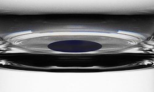 Orrefors Intermezzo Crystal Tumbler In Clear/blue
