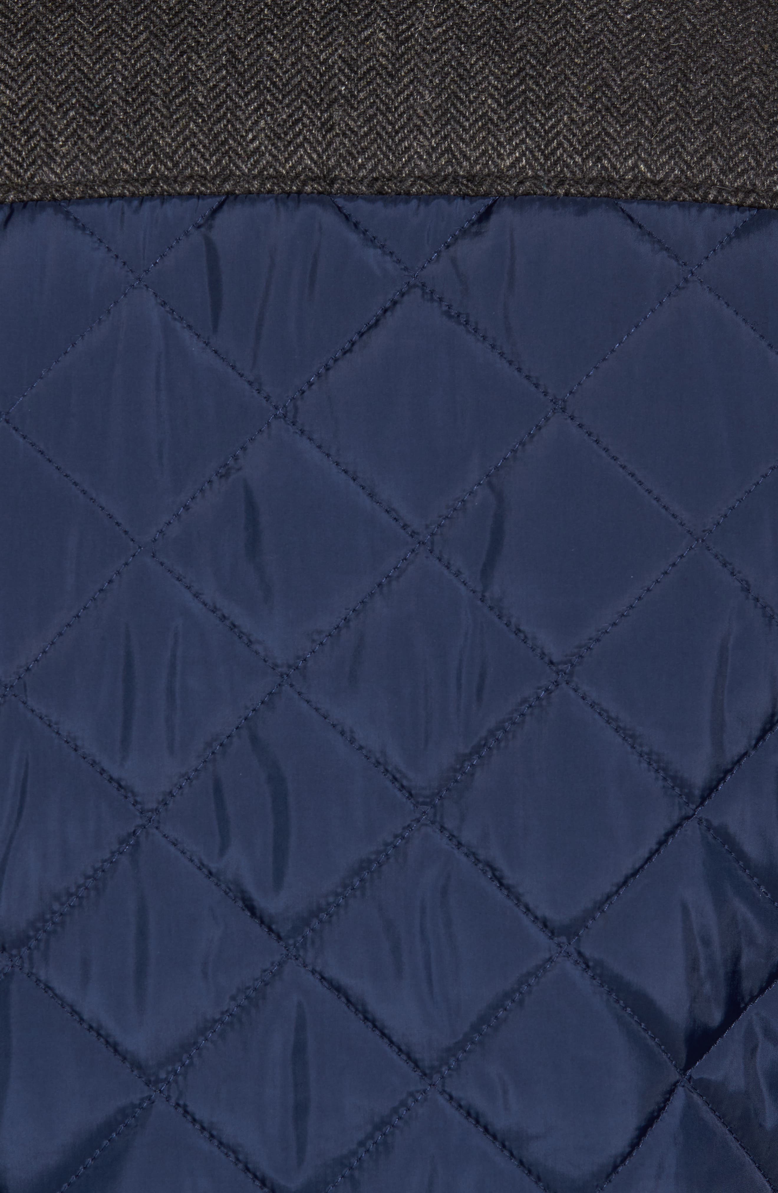 Cole Haan Herringbone Yoke Quilted Jacket Nordstrom