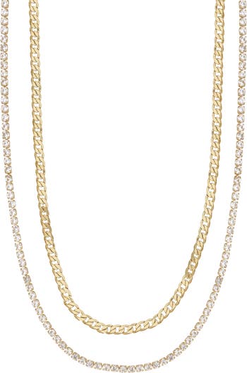 Ettika Set of 2 Chain Necklaces | Nordstrom