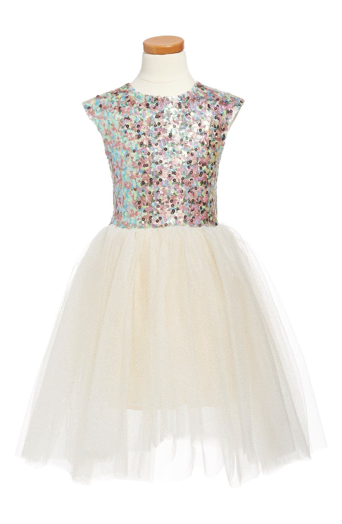 little girl sequin party dress
