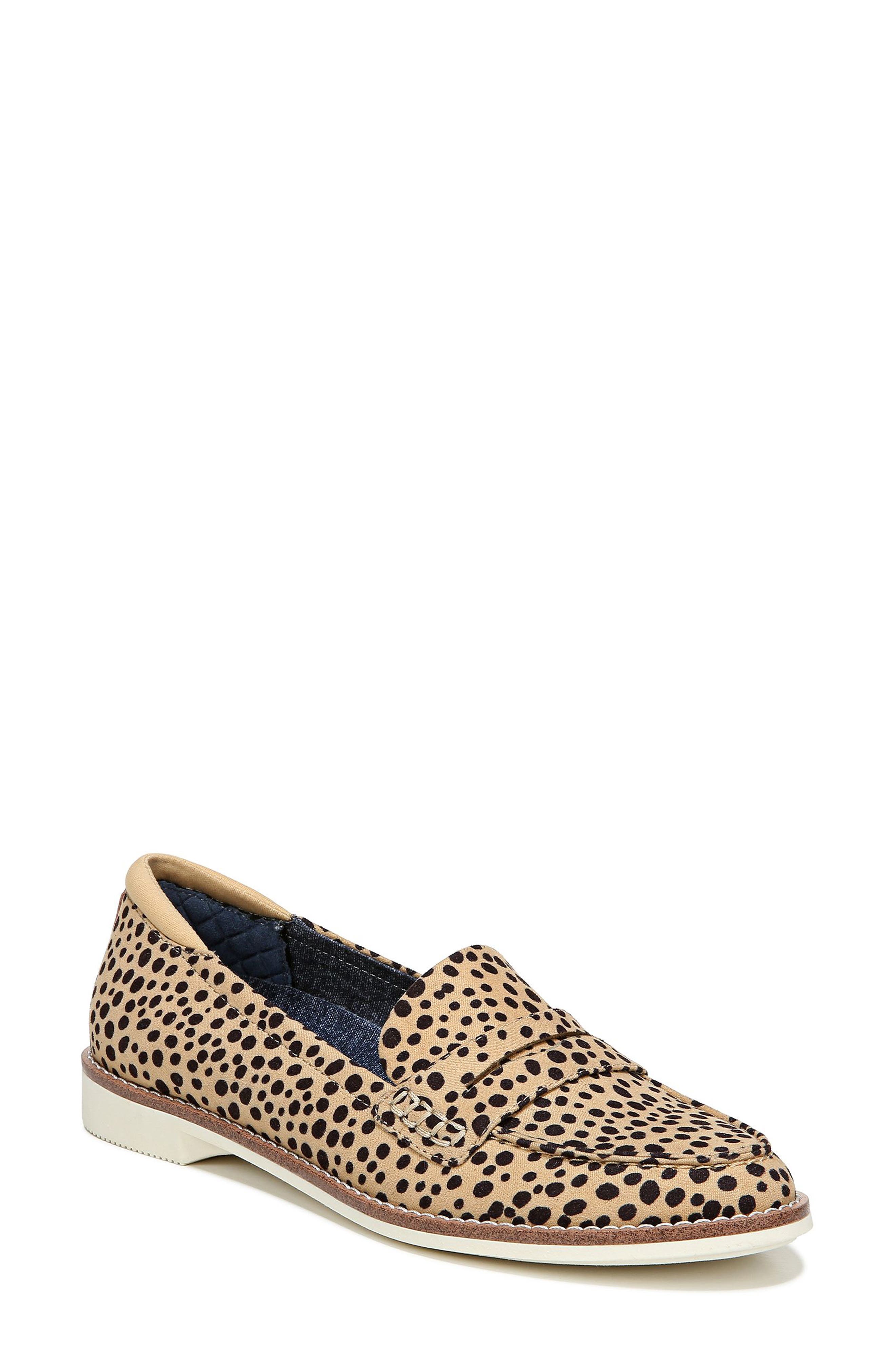 cheetah loafer