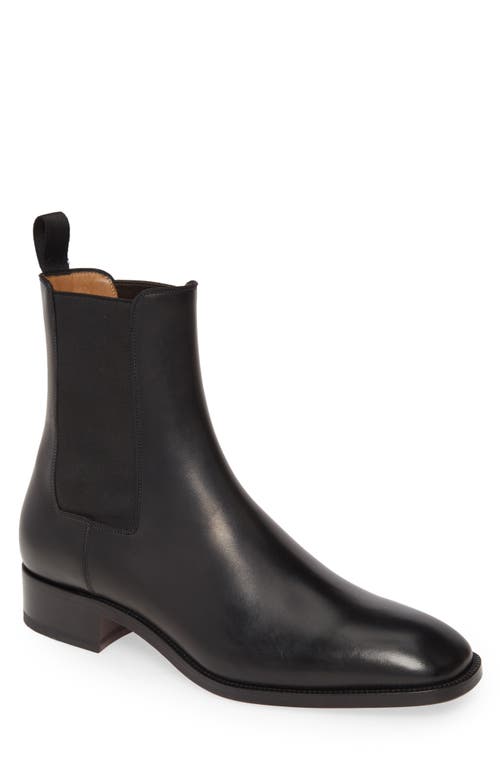 Christian Louboutin Samson Chelsea Boot Black at Nordstrom,