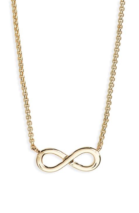 Infinity Sign Pendant Necklace