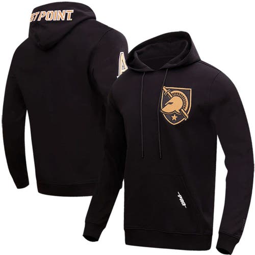 Men's Pro Standard Black Army Black Knights Classic Pullover Hoodie