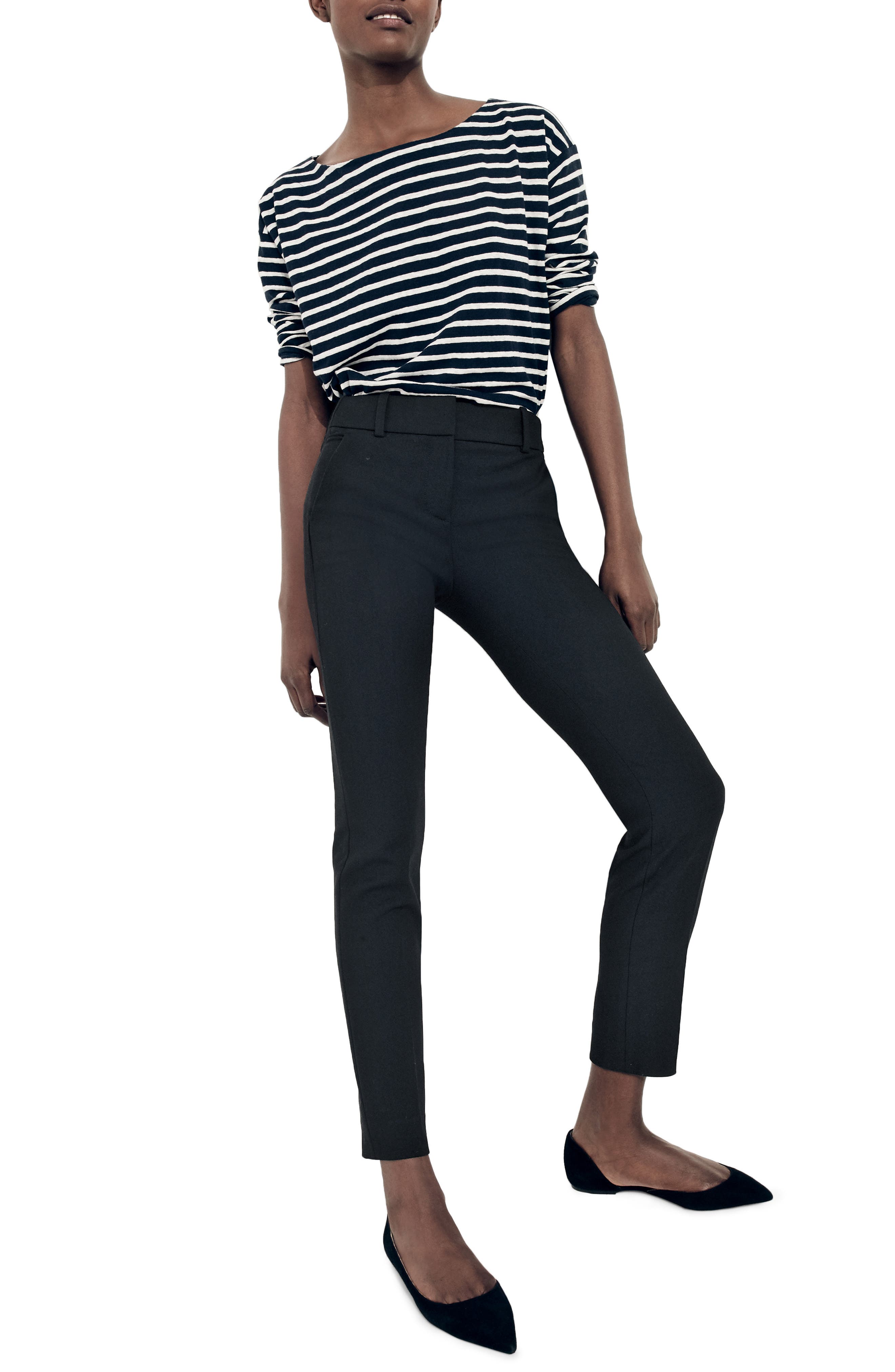J.Crew Cameron Four Season Crop Pants (Regular & Petite) Nordstrom