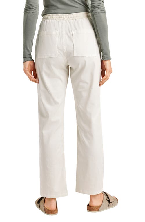 Shop Splendid Shay Twill Drawstring Pants In Pale Oak