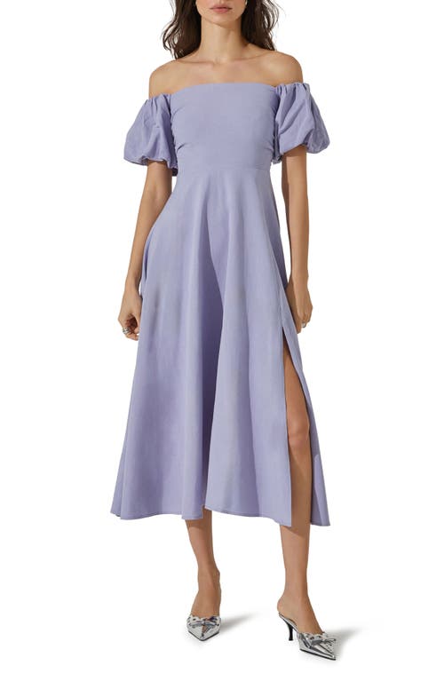 ASTR the Label Off Shoulder A-Line Dress at Nordstrom,