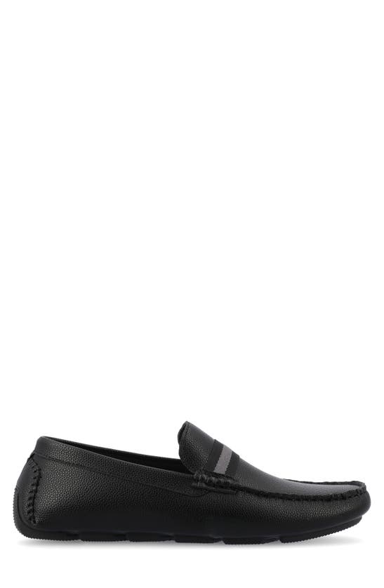 Vance Co. Griffin Tru Comfort Slip-on Driver In Black