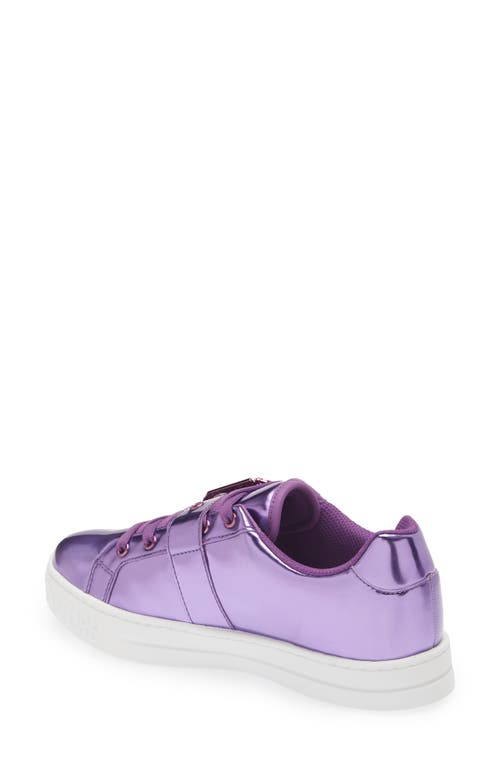 Shop Versace Couture 1 Buckle Sneaker In Lilac